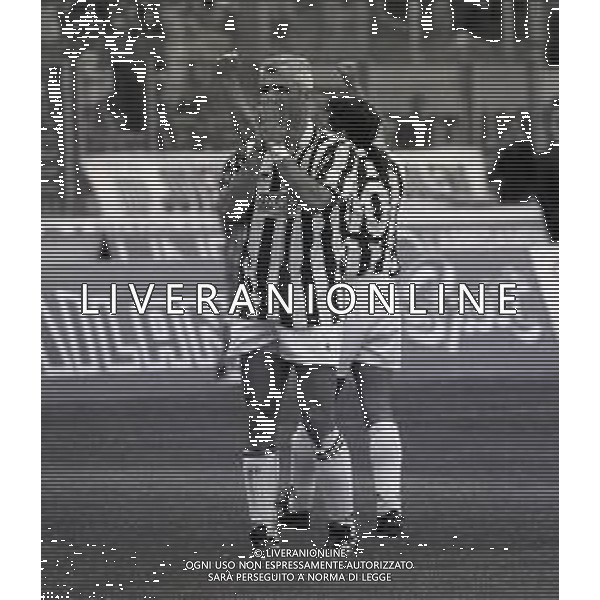 21-05-1995 TORINO- CAMPIONATO DI CALCIO SERIE A JUVENTUS PARMA 4-0 NELLA FOTO FABRIZIO RAVANELLI AG ALDO LIVERANI SAS
