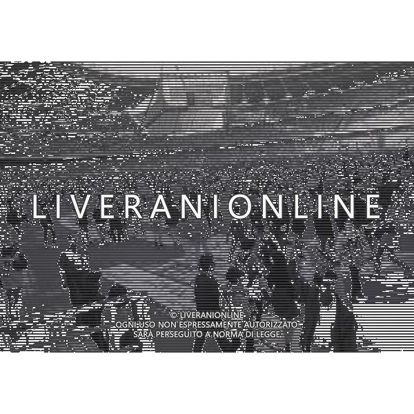 21-05-1995 TORINO- CAMPIONATO DI CALCIO SERIE A JUVENTUS PARMA 4-0 NELLA FOTO FESTEGGIAMENTI PER LA CONQUISTA DEL 23 SCUDETTO AG ALDO LIVERANI SAS