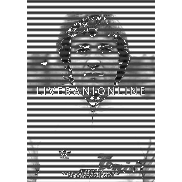 RETROSPETTIVA ROBERTO BADIANI CALCIATORE NELLA FOTO ROBERTO BADIANI AG ALDO LIVERANI SAS