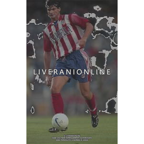 12-13-08 1998 -TROFEO TERESA HERRERA CON ATLETICO MADRID-REAL MADRID-LAZIO INTER DEPORTIVO LA CORUNA NELLA FOTO Juan Carlos Valerón AG ALDO LIVERANI SAS 