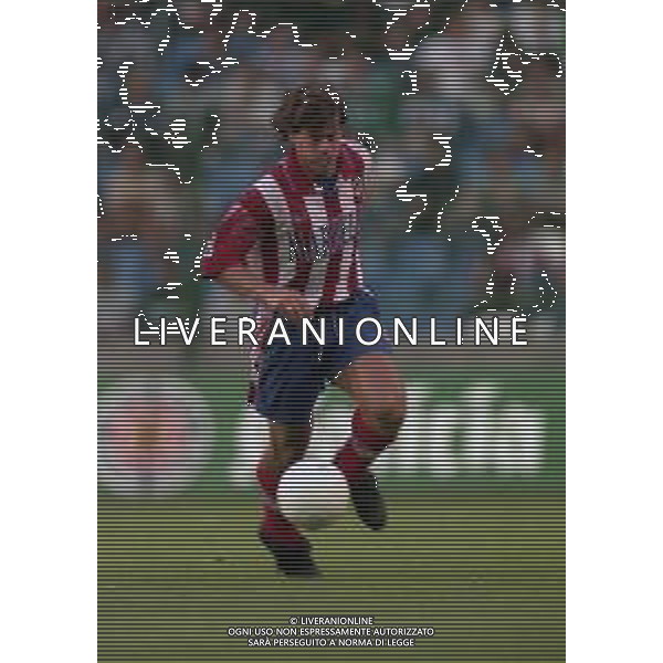 12-13-08 1998 -TROFEO TERESA HERRERA CON ATLETICO MADRID-REAL MADRID-LAZIO INTER DEPORTIVO LA CORUNA NELLA FOTO MICHELE SERENA AG ALDO LIVERANI SAS