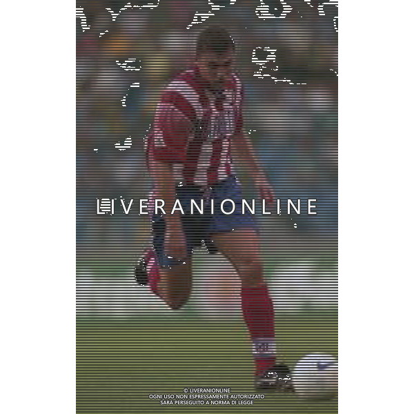 12-13-08 1998 -TROFEO TERESA HERRERA CON ATLETICO MADRID-REAL MADRID-LAZIO INTER DEPORTIVO LA CORUNA NELLA FOTO CHRISTIAN VIERI AG ALDO LIVERANI SAS