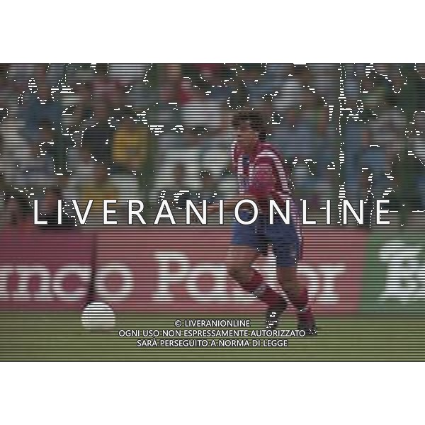 12-13-08 1998 -TROFEO TERESA HERRERA CON ATLETICO MADRID-REAL MADRID-LAZIO INTER DEPORTIVO LA CORUNA NELLA FOTO MICHELE SERENA AG ALDO LIVERANI SAS