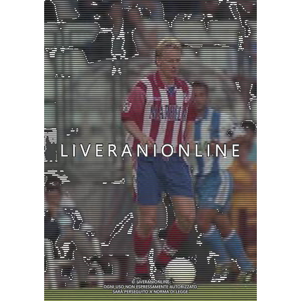 12-13-08 1998 -TROFEO TERESA HERRERA CON ATLETICO MADRID-REAL MADRID-LAZIO INTER DEPORTIVO LA CORUNA NELLA FOTO Radek Bejbl AG ALDO LIVERANI SAS