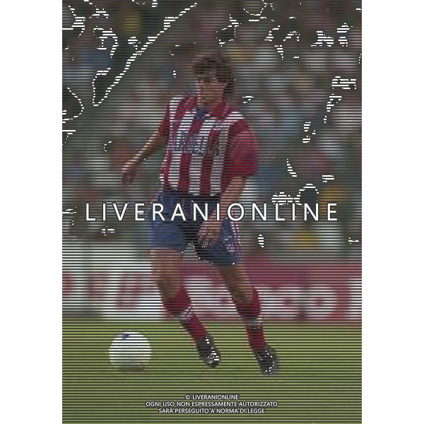 12-13-08 1998 -TROFEO TERESA HERRERA CON ATLETICO MADRID-REAL MADRID-LAZIO INTER DEPORTIVO LA CORUNA NELLA FOTO MICHELE SERENA AG ALDO LIVERANI SAS