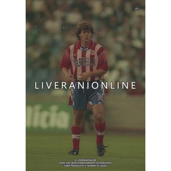 12-13-08 1998 -TROFEO TERESA HERRERA CON ATLETICO MADRID-REAL MADRID-LAZIO INTER DEPORTIVO LA CORUNA NELLA FOTO MICHELE SERENA AG ALDO LIVERANI SAS