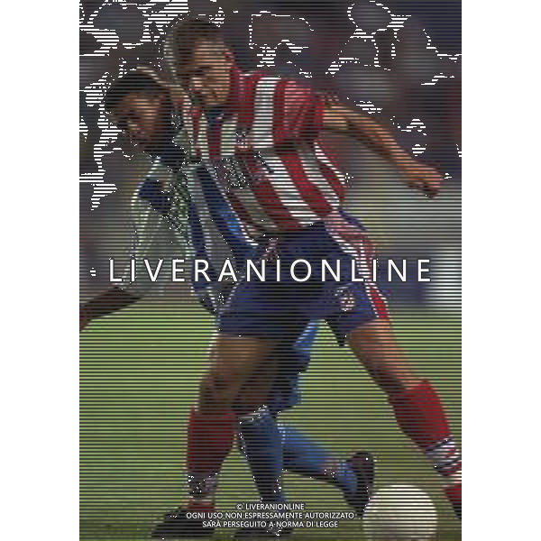 12-13-08 1998 -TROFEO TERESA HERRERA CON ATLETICO MADRID-REAL MADRID-LAZIO INTER DEPORTIVO LA CORUNA NELLA FOTO VLADIMIR JUGOVIC AG ALDO LIVERANI SAS