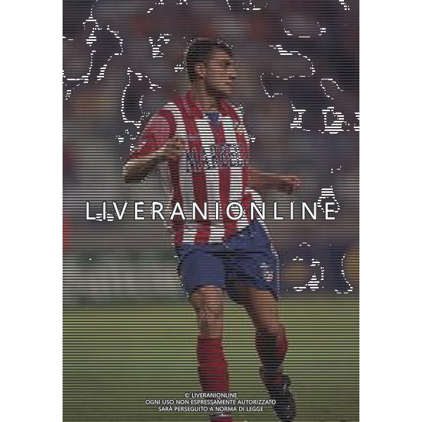 12-13-08 1998 -TROFEO TERESA HERRERA CON ATLETICO MADRID-REAL MADRID-LAZIO INTER DEPORTIVO LA CORUNA NELLA FOTO CHRISTIAN VIERI AG ALDO LIVERANI SAS