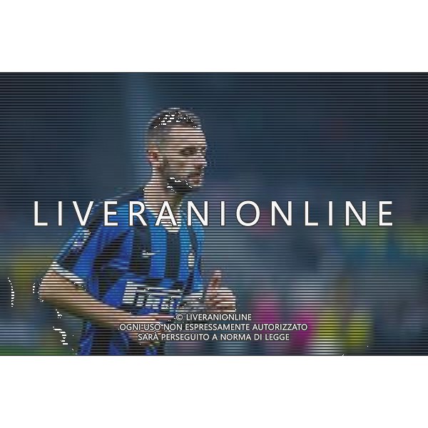 Marcelo Brozovic of FC Internazionale during italian soccer Serie A season 2019/20 of FC Internazionale - Photo credit Fabrizio Carabelli /LMEDIA/ AGENZIA ALDO LIVERANI SAS