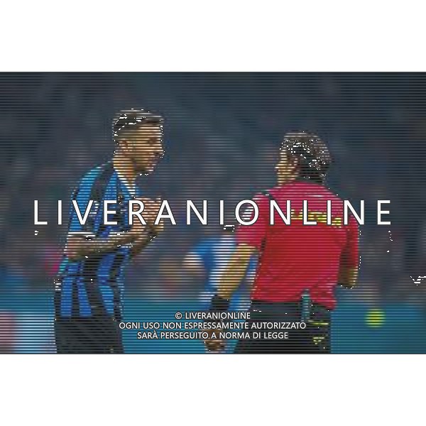 Matias Vecino of FC Internazionale during italian soccer Serie A season 2019/20 of FC Internazionale - Photo credit Fabrizio Carabelli /LMEDIA/ AGENZIA ALDO LIVERANI SAS