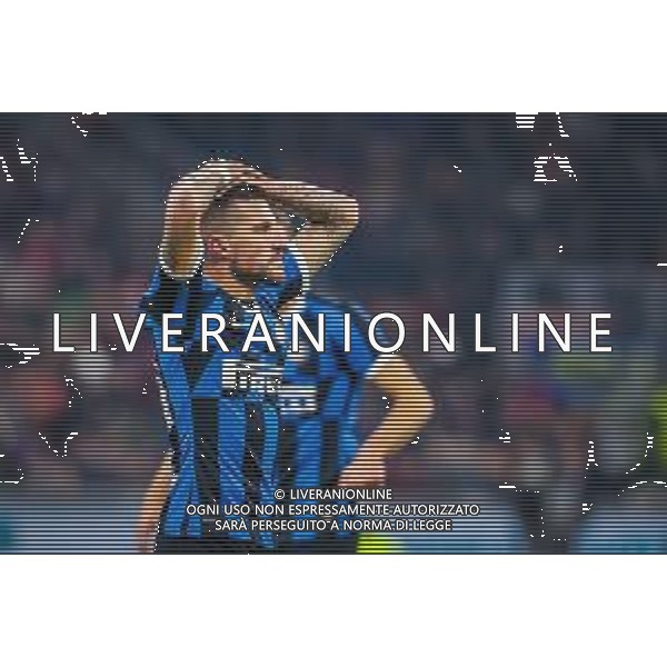 Cristiano Biraghi of FC Internazionale during italian soccer Serie A season 2019/20 of FC Internazionale - Photo credit Fabrizio Carabelli /LMEDIA/ AGENZIA ALDO LIVERANI SAS