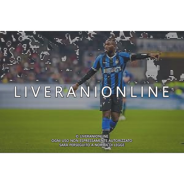 Romelu Lukaku of FC Internazionale during italian soccer Serie A season 2019/20 of FC Internazionale - Photo credit Fabrizio Carabelli /LMEDIA/ AGENZIA ALDO LIVERANI SAS
