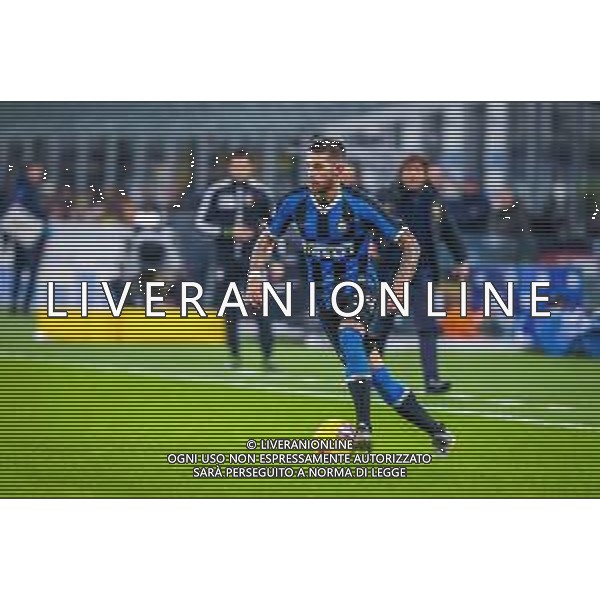 Cristiano Biraghi of FC Internazionale during italian soccer Serie A season 2019/20 of FC Internazionale - Photo credit Fabrizio Carabelli /LMEDIA/ AGENZIA ALDO LIVERANI SAS