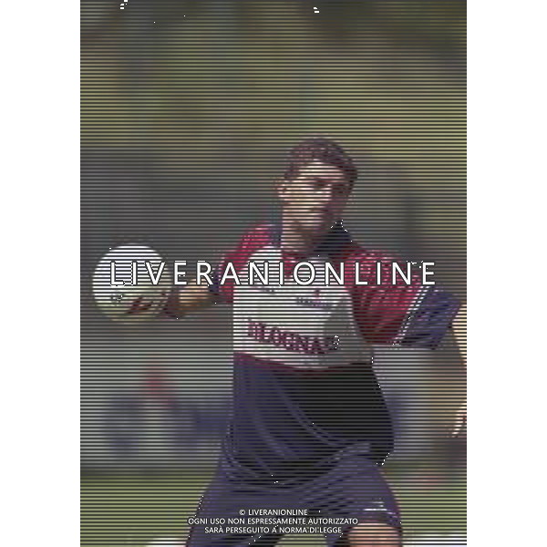 1999 SESTOLA-ALLENAMENTO PRE CAMPIONATO ESTIVO BOLOGNA CALCIO NELLA FOTO GIANLUCA PAGLIUCA AG ALDO LIVERANI SAS