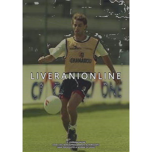 1999 SESTOLA-ALLENAMENTO PRE CAMPIONATO ESTIVO BOLOGNA CALCIO NELLA FOTO CARLO NERVO AG ALDO LIVERANI SAS