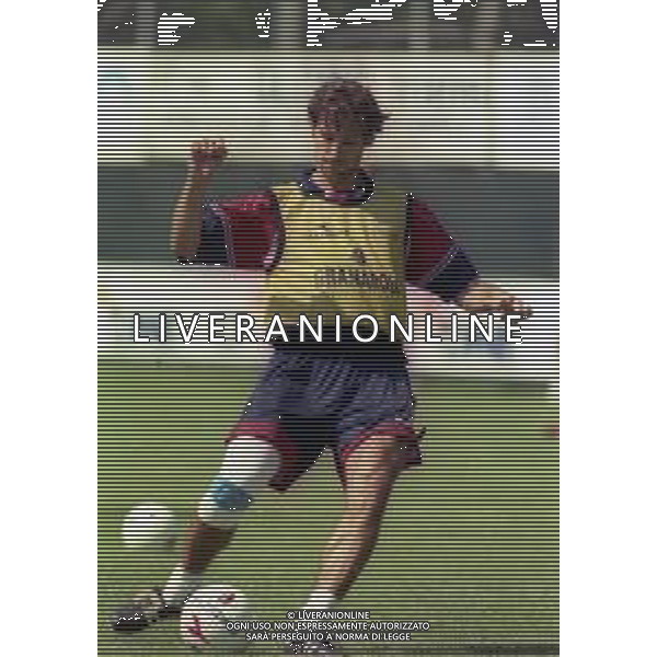 1999 SESTOLA-ALLENAMENTO PRE CAMPIONATO ESTIVO BOLOGNA CALCIO NELLA FOTO CRISTOPHE SANCHEZ AG ALDO LIVERANI SAS