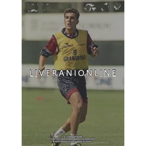 1999 SESTOLA-ALLENAMENTO PRE CAMPIONATO ESTIVO BOLOGNA CALCIO NELLA FOTO NICOLA VENTOLA AG ALDO LIVERANI SAS