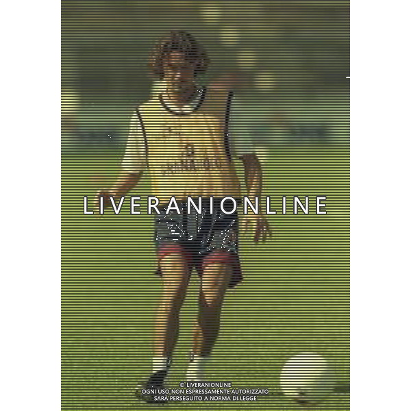 1999 SESTOLA-ALLENAMENTO PRE CAMPIONATO ESTIVO BOLOGNA CALCIO NELLA FOTO Jonatan Binotto AG ALDO LIVERANI SAS