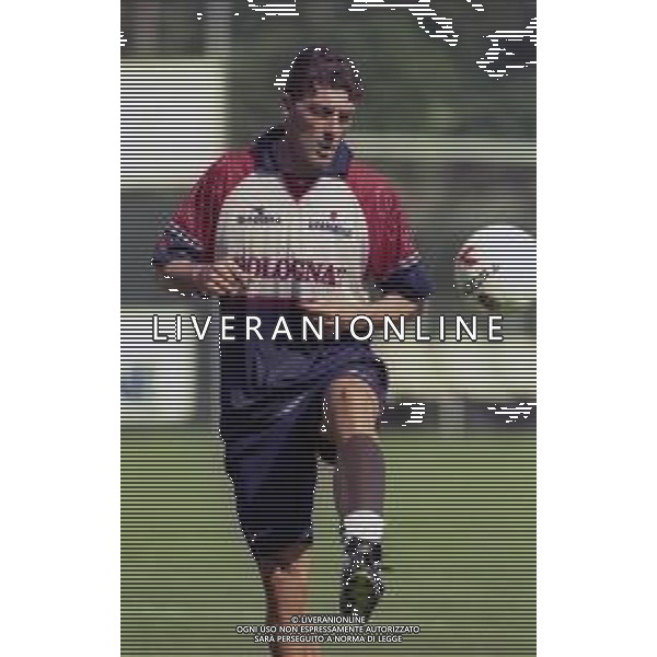1999 SESTOLA-ALLENAMENTO PRE CAMPIONATO ESTIVO BOLOGNA CALCIO NELLA FOTO GIANLUCA PAGLIUCA AG ALDO LIVERANI SAS