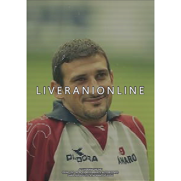 1999 SESTOLA-ALLENAMENTO PRE CAMPIONATO ESTIVO BOLOGNA CALCIO NELLA FOTO MASSIMO TARANTINO AG ALDO LIVERANI SAS