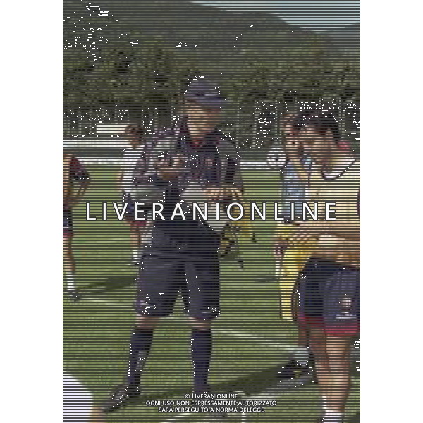 1999 SESTOLA-ALLENAMENTO PRE CAMPIONATO ESTIVO BOLOGNA CALCIO NELLA FOTO SERGIO BUSO ALLENATORE BOLOGNA CALCIO AG ALDO LIVERANI SAS