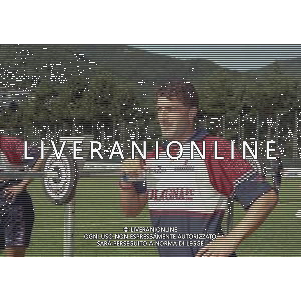 1999 SESTOLA-ALLENAMENTO PRE CAMPIONATO ESTIVO BOLOGNA CALCIO NELLA FOTO GIANLUCA PAGLIUCA AG ALDO LIVERANI SAS