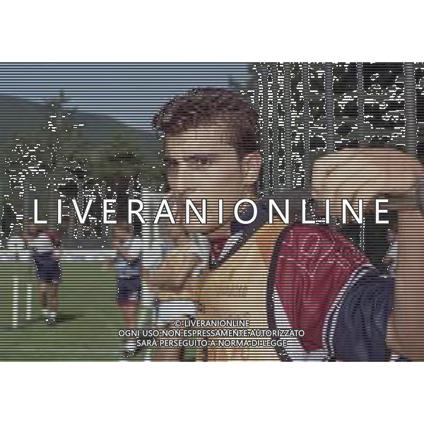 1999 SESTOLA-ALLENAMENTO PRE CAMPIONATO ESTIVO BOLOGNA CALCIO NELLA FOTO NICOLA VENTOLA AG ALDO LIVERANI SAS