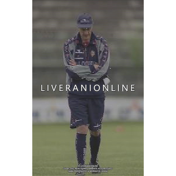1999 SESTOLA-ALLENAMENTO PRE CAMPIONATO ESTIVO BOLOGNA CALCIO NELLA FOTO SERGIO BUSO ALLENATORE BOLOGNA CALCIO AG ALDO LIVERANI SAS