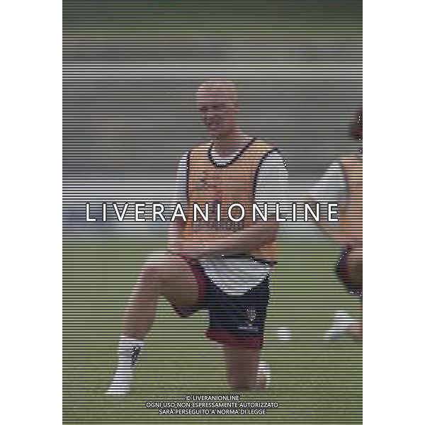 1999 SESTOLA-ALLENAMENTO PRE CAMPIONATO ESTIVO BOLOGNA CALCIO NELLA FOTO KLAS INGESSON AG ALDO LIVERANI SAS