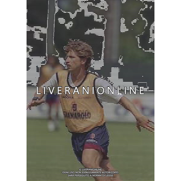 1999 SESTOLA-ALLENAMENTO PRE CAMPIONATO ESTIVO BOLOGNA CALCIO NELLA FOTO GIANCARLO MAROCCHI AG ALDO LIVERANI SAS