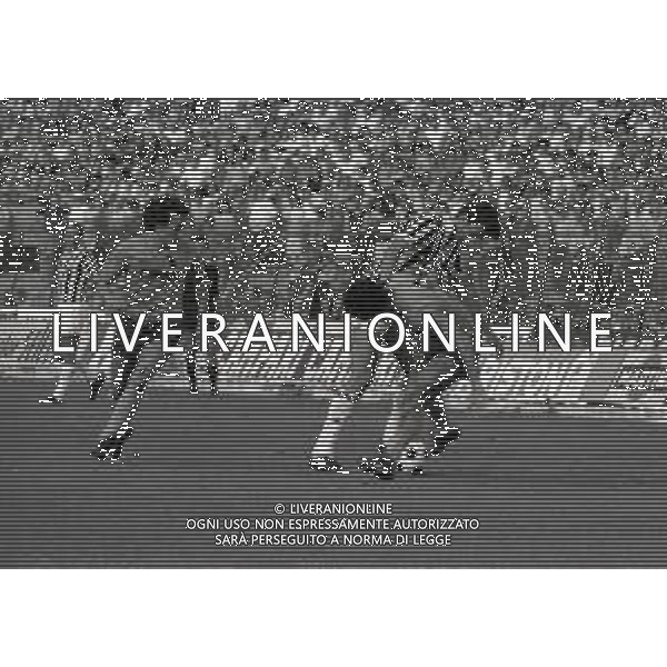 03-10-1982 TORINO-CAMPIONATO DI CALCIO SERIE A JUVENTUS NAPOLI 3-0 NELLA FOTO DOMENICO MAROCCHINI GIUSEPPE BRUSCOLOTTI E COSTANZO CELESTINI AG ALDO LIVERANI SAS