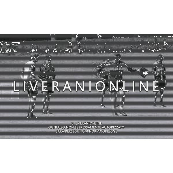 1996 MILANELLO -ALLENAMENTO AC MILAN NELLA FOTO OSCAR WASHINGTON TABAREZ ALLENATORE MILAN CALCIO AG ALDO LIVERANI SAS