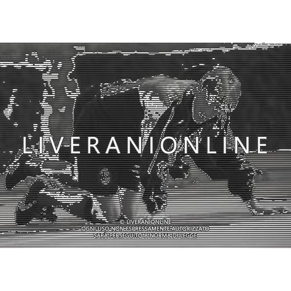 1996 MILANELLO -ALLENAMENTO AC MILAN NELLA FOTO THOMAS LOCATELLI AG ALDO LIVERANI SAS