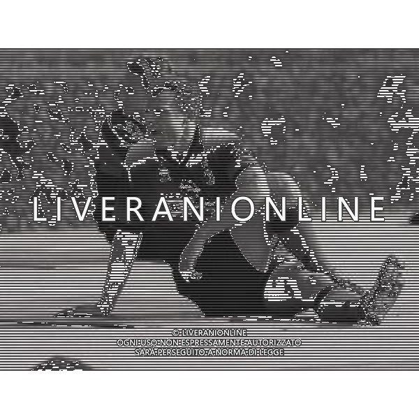 1996 MILANELLO -ALLENAMENTO AC MILAN NELLA FOTO PIETRO VIERCHOWOD AG ALDO LIVERANI SAS