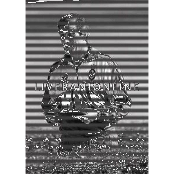 1996 MILANELLO -ALLENAMENTO AC MILAN NELLA FOTO OSCAR WASHINGTON TABAREZ ALLENATORE MILAN CALCIO AG ALDO LIVERANI SAS