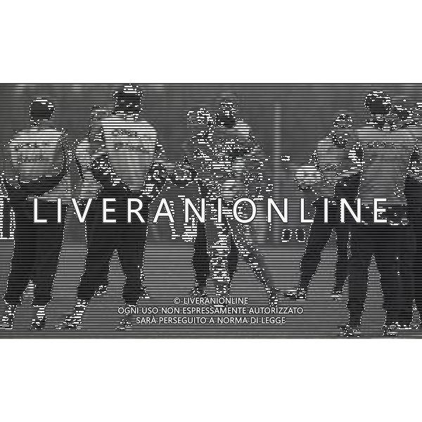 1996 MILANELLO -ALLENAMENTO AC MILAN NELLA FOTO OSCAR WASHINGTON TABAREZ ALLENATORE MILAN CALCIO AG ALDO LIVERANI SAS