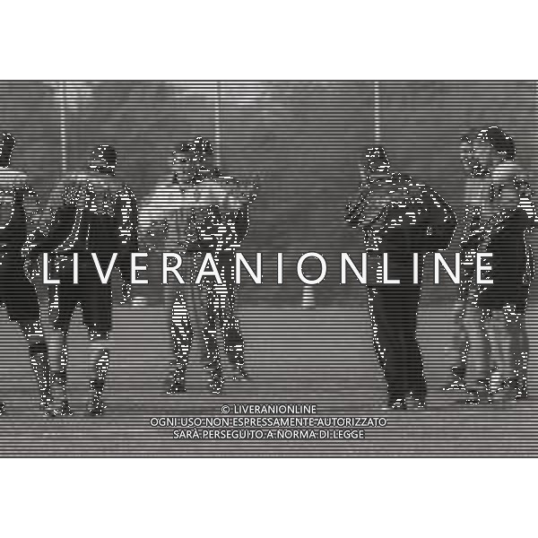 1996 MILANELLO -ALLENAMENTO AC MILAN NELLA FOTO OSCAR WASHINGTON TABAREZ ALLENATORE MILAN CALCIO AG ALDO LIVERANI SAS