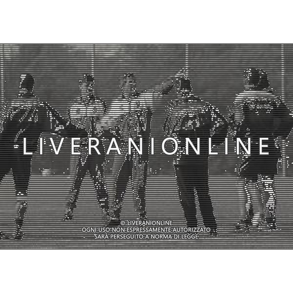 1996 MILANELLO -ALLENAMENTO AC MILAN NELLA FOTO OSCAR WASHINGTON TABAREZ ALLENATORE MILAN CALCIO AG ALDO LIVERANI SAS
