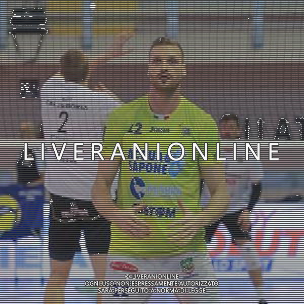 Campionato di Volley Superlega Serie A 2019/2020 Cisterna di Latina, Italia 15/03/2020 Stagione 2019/20 - Top Volley Cisterna Nella foto: Alberto Elia (Top Volley Cisterna) ©Luigi Mariani - Alessio Marini / AGENZIA ALDO LIVERANI SAS