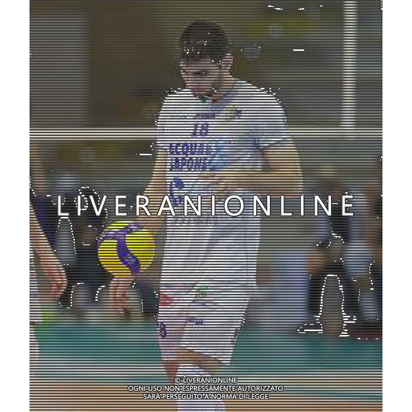Campionato di Volley Superlega Serie A 2019/2020 Cisterna di Latina, Italia 15/03/2020 Stagione 2019/20 - Top Volley Cisterna Nella foto: Ezequiel Palacios (Top Volley Cisterna) ©Luigi Mariani - Alessio Marini / AGENZIA ALDO LIVERANI SAS