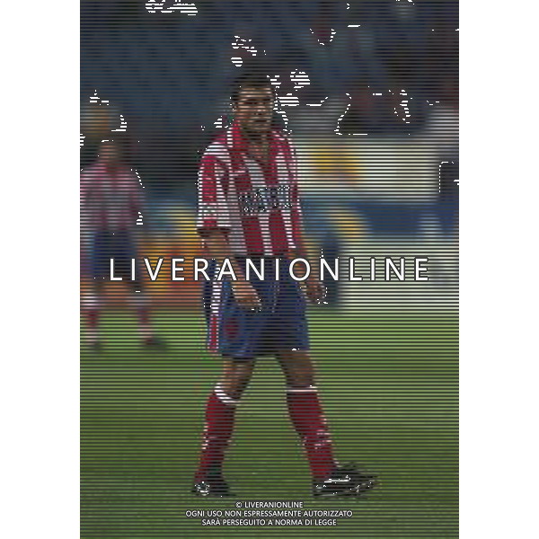 25-08-1997 MADRID TROFEO VILLA DE MADRID ATLETICO MADRID INTER 1-0 NELLA FOTO CHRISTIAN VIERI AG ALDO LIVERANI SAS