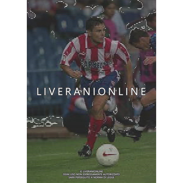 25-08-1997 MADRID TROFEO VILLA DE MADRID ATLETICO MADRID INTER 1-0 NELLA FOTO CARLOS MARTIN AGUILERA AG ALDO LIVERANI SAS