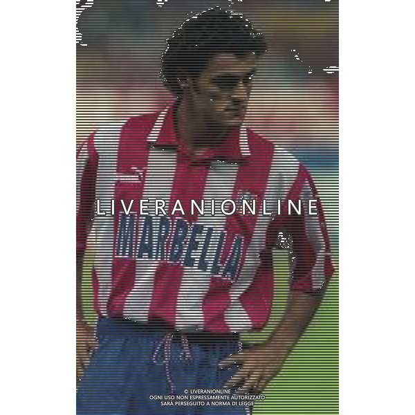 25-08-1997 MADRID TROFEO VILLA DE MADRID ATLETICO MADRID INTER 1-0 NELLA FOTO KIKO AG ALDO LIVERANI SAS