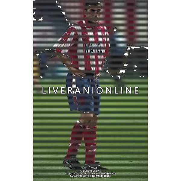 25-08-1997 MADRID TROFEO VILLA DE MADRID ATLETICO MADRID INTER 1-0 NELLA FOTO CHRISTIAN VIERI AG ALDO LIVERANI SAS