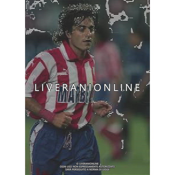 25-08-1997 MADRID TROFEO VILLA DE MADRID ATLETICO MADRID INTER 1-0 NELLA FOTO PAULO FUTRE AG ALDO LIVERANI SAS