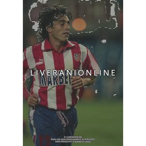 25-08-1997 MADRID TROFEO VILLA DE MADRID ATLETICO MADRID INTER 1-0 NELLA FOTO PAULO FUTRE AG ALDO LIVERANI SAS