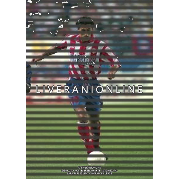 25-08-1997 MADRID TROFEO VILLA DE MADRID ATLETICO MADRID INTER 1-0 NELLA FOTO KIKO AG ALDO LIVERANI SAS