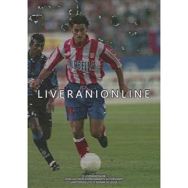 25-08-1997 MADRID TROFEO VILLA DE MADRID ATLETICO MADRID INTER 1-0 NELLA FOTO KIKO AG ALDO LIVERANI SAS
