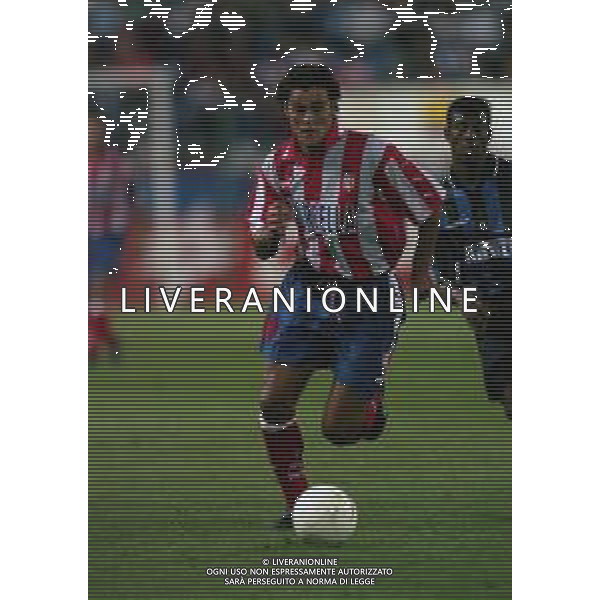 25-08-1997 MADRID TROFEO VILLA DE MADRID ATLETICO MADRID INTER 1-0 NELLA FOTO KIKO AG ALDO LIVERANI SAS