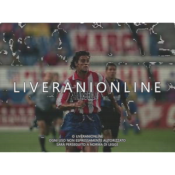 25-08-1997 MADRID TROFEO VILLA DE MADRID ATLETICO MADRID INTER 1-0 NELLA FOTO KIKO AG ALDO LIVERANI SAS
